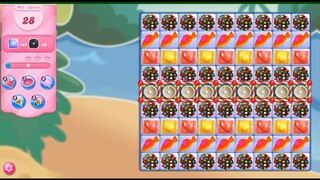 Red jelly fish color bombs wrapped candies special | Candy crush saga pro level 134 |#CCS_PRO