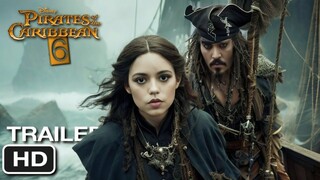 Pirates of the Caribbean 6: Final Chapter | First Trailer (2025) | Jenna Ortega, Johnny Depp Concept