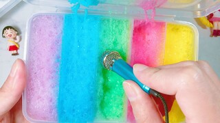 [DIY]Sử dụng slime còn sót lại để làm slime kiểu bông