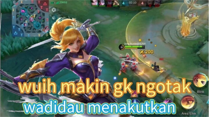 belajar fanny di rank awokawok