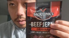 ASMR EATING SOUNDS - BEEF JERKY & FACE TOUCHING