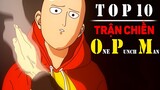 Top 10 Trận Chiến Siêu Mãn Nhãn Trong Anime One Punch Man