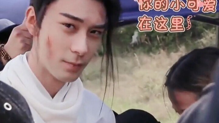 They look so perfect together in the behind-the-scenes footage!