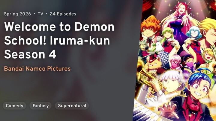 EP 1 - Mairimashita! Iruma-kun Season 4 Sub Indo