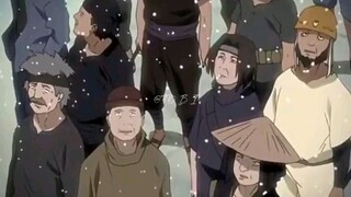 scene pelangi ☹ penghormatan kakashi kepada zabuza dan haku🥀🥀