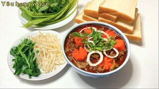 Cách nấu bò kho thơm ngon hấp dẫn-hương vị đậm đà khó quên