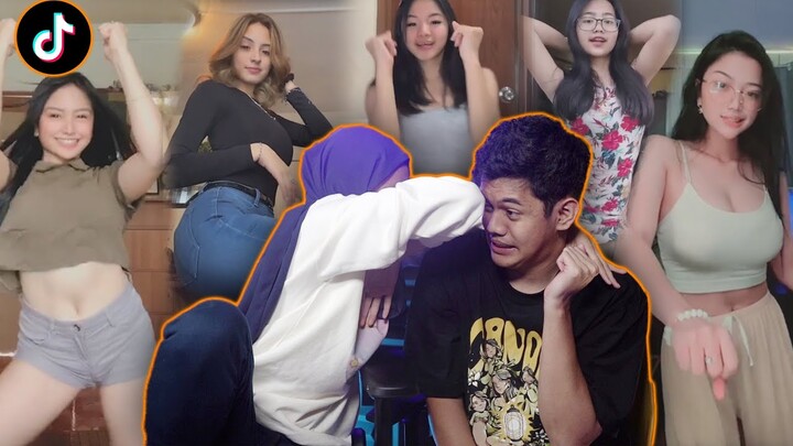 Uji Nyali Liat Ginian Di Depan Istri , Langsung Di Sikat Kepalaku Sm Dia!!