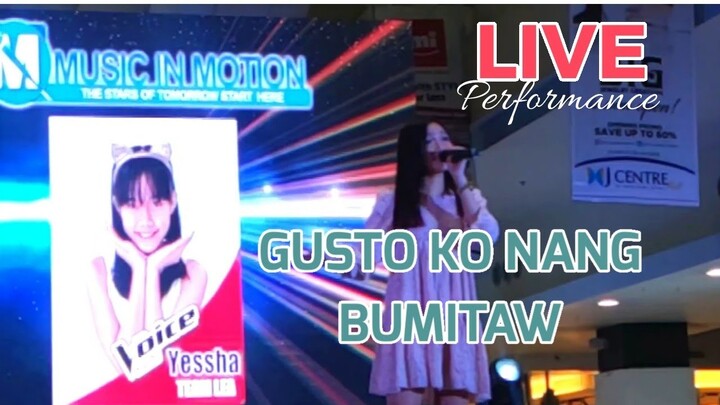 Gusto Ko Nang Bumitaw LIVE | by YESSHA | 13 yrs old The Broken Marraige Vow OST | Morissette version
