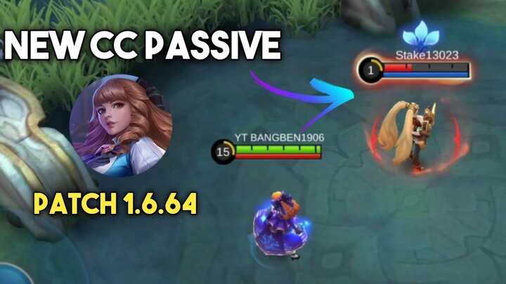 Guinevere New CC Passive!! Update Patch 1.6.64 Mobile legends Bang Bang