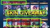 FREE SKIN GIVEAWAY ! WHO IS THE LUCKY PERSON ! DONT COMMENT TO PARTICIPATE ON NEXT GIVEAWAY !