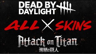 Attack on Titan x Dead by Daylight Collection! | NEW UPDATE