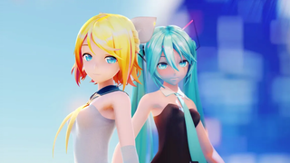 MMD Collab สัญญา (โดย Samfree) YYB Hatsune Miku / Kagamine Rin