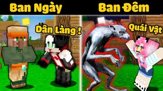 MỀU THỬ THÁCH KHÁM PHÁ NGÔI LÀNG QUỶ ÁM TRONG MINECRAFT*REDHOOD TIÊU DIỆT QUÁI VẬT DÂN LÀNG MA SÓI