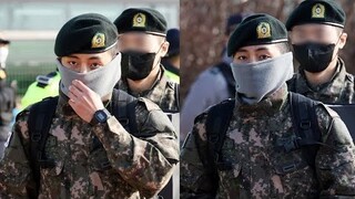 BTS's V deployed to the Army's 2nd division in Chuncheon to begin his duties in the military police
