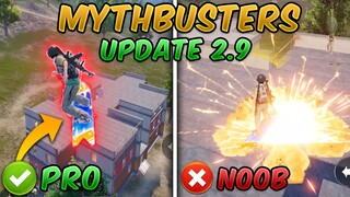 Top 10 MythBusters "Frozen Kingdom" Update 2.9 PUBG Mobile & BGMI  Tips & Tricks Myths #28