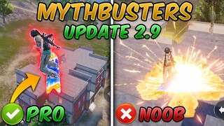 Top 10 MythBusters "Frozen Kingdom" Update 2.9 PUBG Mobile & BGMI  Tips & Tricks Myths #28