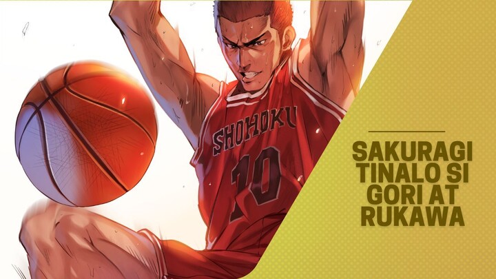 Sakuragi Tinalo Si Gori at Rukawa [AMV]