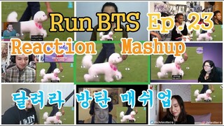 Run BTS Ep. 23 Pet Friends Reaction Mashup 달려라 방탄 펫프렌즈 해외리액션 매쉬업