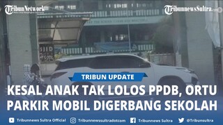 Anaknya Tak Lolos PPDB, Ortu Parkir Fortuner di Depan Gerbang SMPN 1 Cibinong, Tutup Akses Jalan