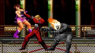 MUGEN KOF：Omega God Rugal Team VS Ghost Rider Team