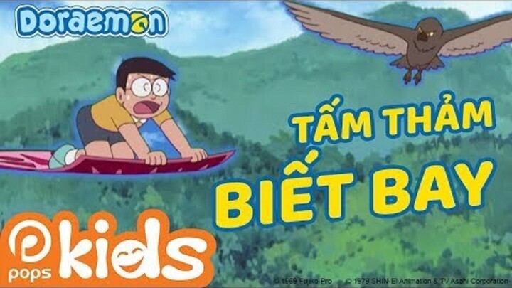 [S3] Doraemon Tập 154 - Tấm Thảm Biết Bay, Máy Hút Làm Giảm Trọng Lượng - Hoạt Hình Tiếng Việt