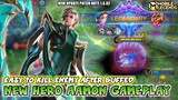 New Hero Aamon Gameplay , New Rework Skill - Mobile Legends Bang Bang