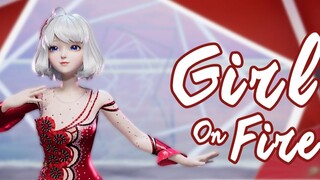 [Bintang Hitomi｜Koreografi Asli] "GIRL ON FIRE", dia bersinar di dunia ini!