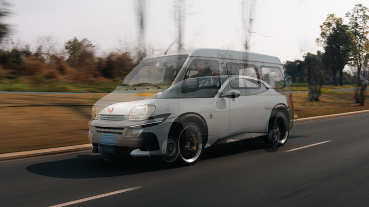 “Wuling biến thành Ferrari FUV! Năm mới chúng ta tiếp tục theo đuổi ước mơ!”