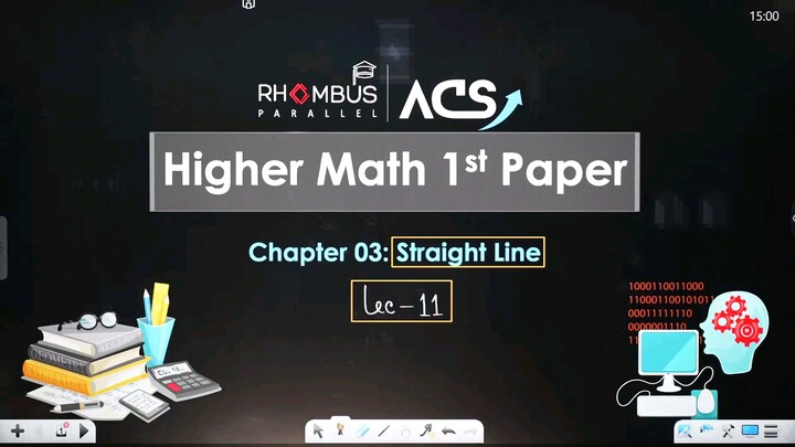 Highermath 1st Chapter-3,(Straight Line),Lecture-11, HSC26