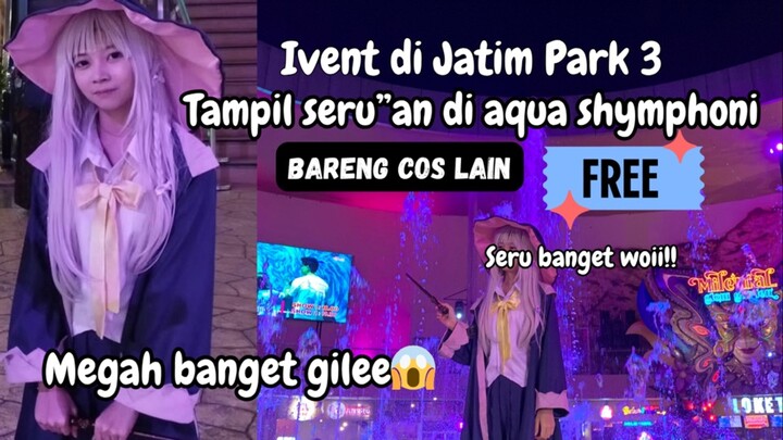 Fisrt Time Ivent di Jatim Park 3✨ buat pengunjung juga FREE? Tempatnya bagus banget gak boong😍🤩