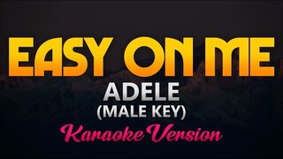 Adele - Easy On Me (Karaoke/Instrumental)(Male Key)