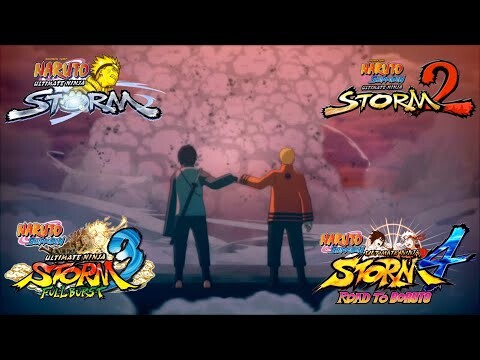 4K Quality | All Naruto Ultimate Ninja Storm 1-4 Openings | Naruto X Boruto
