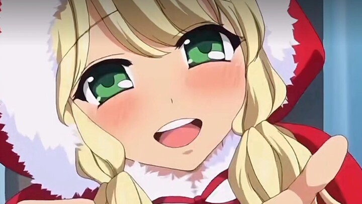 It’s the first time I see Santa Claus so cute