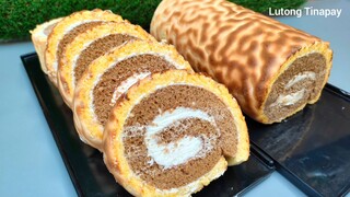 MOCHA TIGER ROLL CAKE