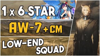 AW-7 + Challenge Mode | Low-End Squad |【Arknights】