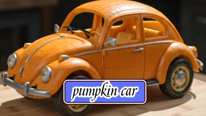 🔥 “Pumpkin Ke Andar Bana Di Mini Car! 😱🎃🚗”#DIY #Amazing #Creative #Pumpkin #MiniCar