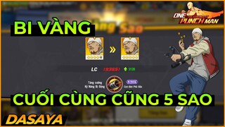 One Punch Man: The Strongest VNG: NÂNG BI VÀNG LÊN 5 SAO MỞ CỰC - ĐÒN PHỦ ĐẦU | GOLDEN BALL OPM