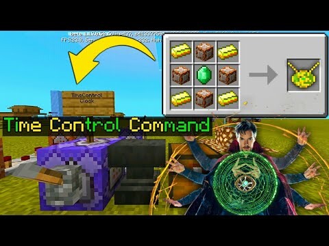 How to get Time Control Power in Minecraft using Command Block Trick!