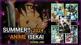 Anime Isekai Terbaru Yang Akan Tayang Bulan Juni Summer 2024