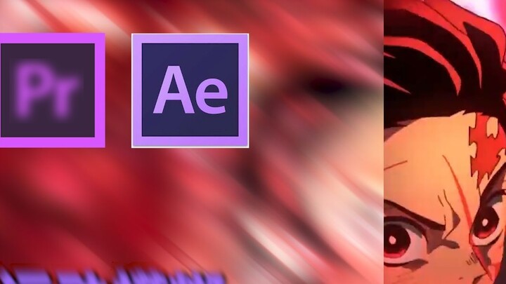 [AE Tutorial] 2 super simple Shake blur effects, a must-have for AMV card points!