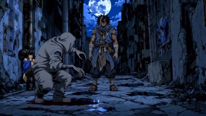 Wrong alley. Wrong night. 🌙 #neotokyo85 #cyberpunkanime #aianimation #anime #ai