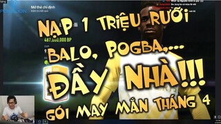 QUẨY GÓI MAY MẮN THÁNG 4 | TÔI NÓI VỀ POGBA LÀ MỞ RA POGBA | FIFA ONLINE 4 MỞ THẺ