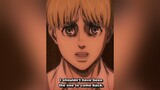 nooo Armin :( arminarlert armin mikasaackerman mikasa attackontitanseason4 aot snk viral foryou fyp fypage
