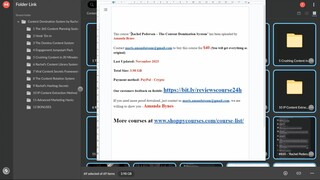 Rachel Pedersen – The Content Domination System