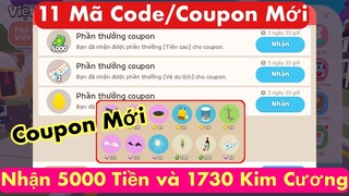 Play Together | 11 Mã Code/Coupon Mới Nhận 5000 Tiền Sao và 1730 Kim Cương Cho 10 Bạn May Mắn