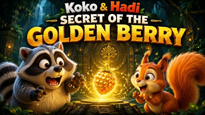 The Secret of the Golden Berry 🍓 | Koko & Hadi Animated Adventure