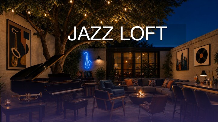Jazz Loft 🌃 Modern Soul & Jazz Funk for Focus, Work and Late Night Vibes