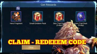 REDEMPTION CODE SA MOBILE LEGENDS END OF SEPTEMBER 2019 - PART 24