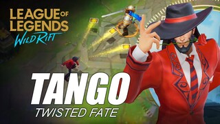 Tango Twisted Fate Skin Spotlight - WILD RIFT