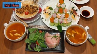 Ba Món ăn cho ngày Giáng Sinh.  クリスマスおすすめ3品料理